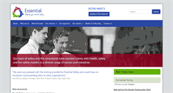 Desktop Screenshot of essentialconsult.co.uk